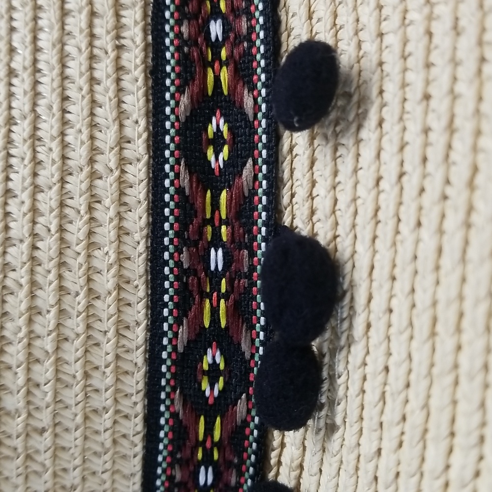 Women's Bohemian Straw Hat - Picture 7 of 8